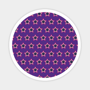 Ahmad | Colorful Stars Pattern Magnet